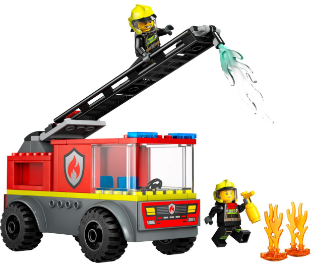 LEGO City 60463 Wóz strażacki z drabiną - 1284122 - zdjęcie 6
